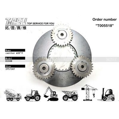 E200B Excavator Travel 1 Stage Carrier Assy Parts For Travel Drive Excavator Spare Parts