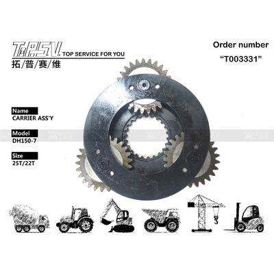 R110-7 Ensemble de support planétaire de type moteur hydraulique en acier à 1 étage