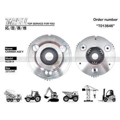 R220-9 Assemblage de support planétaire pour excavatrice 39Q6-12250 Pièces d'entraînement finales