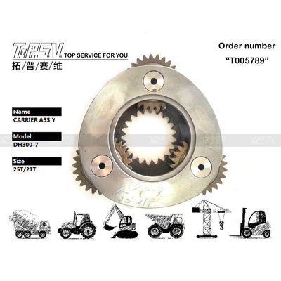 K1003028 DX300 Assemblage de porteuse planétaire à 2 étages pour réparation de pelles