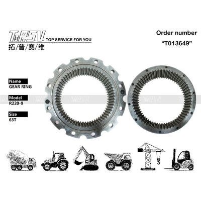 Good price R220-9 Roulant de l'excavateur en acier roulement 39Q6-12110 63T Pour un fonctionnement en douceur en ligne