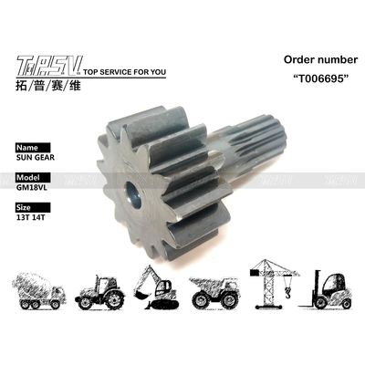 Good price GM18VL Système de transmission de l'excavateur Excavateur Voyage équipement solaire pour les ateliers de réparation de machines en noir en ligne