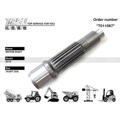 Sachet de moteur SY75 pour excavatrice avec entretien de l'huile d'engrenage et emballage de transport