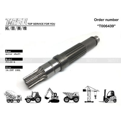 Good price PC120-6 Parties d'arbre moteur de déplacement de la pelle à haute précision pour les performances du système de transmission de la pelle en ligne