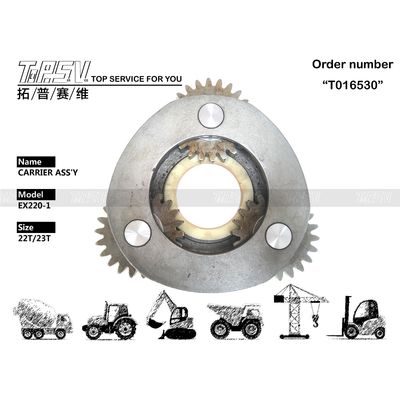Excavateur à roues lourdes EX220 Voyage 1 étape ASSY porteuse avec maillage