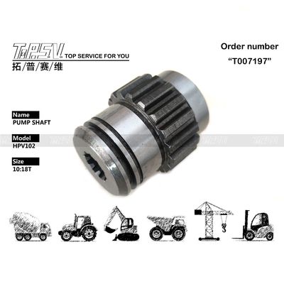 Good price 3055594 Excavateur en acier HPV102 Pièces d'arbre de pompe hydraulique en ligne