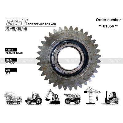 Good price 569-4287+569-4293 Afficher l'image Nombre de dents inclus E320GC Excavateur Voyage 2 étapes réducteur d'engrenage planétaire Pièces d'engrenage avec réducteur planétaire en ligne