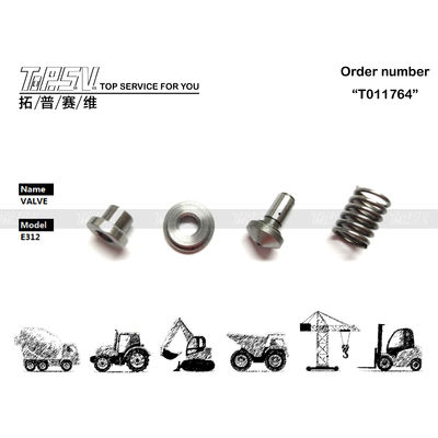 096-1519+095-7381+095-7380+095-7382 Soupape de moteur de translation de pelle E312 en acier Pièces de pompe hydraulique pour l'entretien Huile pour engrenages Facile à installer