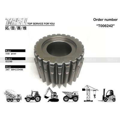 Good price 169-5590 Réducteur planétaire acier E325C Excavator Voyage 3 étapes Sun Gear pour le système de transmission de l'excavateur en ligne