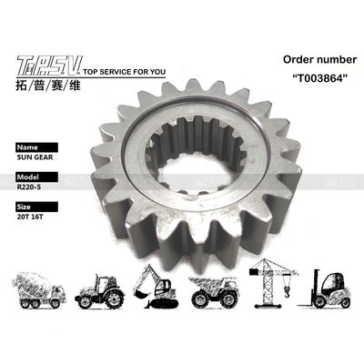 Good price XKAQ-00010 Pièces de moteur solaire à 1 étage pour l'orientation de l'excavatrice R220-5 de haute précision, en sachet scellé pour l'emballage de transport en ligne