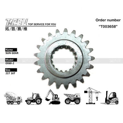 Good price 3051680 Compatibilité Compatible avec divers modèles de pignons solaires à 1 étage de rotation de pelle EX60-2 Pièces de moteur de translation de pelle en acier en ligne