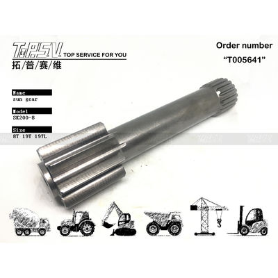 Good price YN15V00037S004 High Durability SK210-8 Excavator Travel 1 Stage Sun Gear in Black Color for Heavy-Duty Applications en ligne