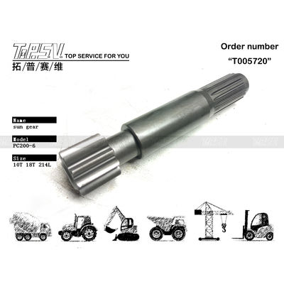 Good price 20Y-27-42510 Compatibility Compatible With Various PC200-6 Excavator Travel 1 Stage Sun Gear Models Excavator Sun Gear Depends On Size Used In Excavator Machinery en ligne