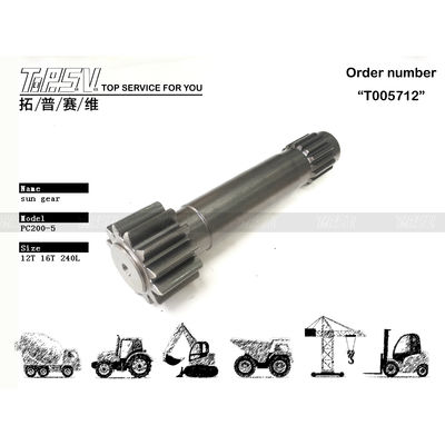 Good price 20Y-27-13130 Energy Mining PC200-5 Excavator Travel 1 Stage Sun Gear Parts with Planetary Reducer Performance en ligne