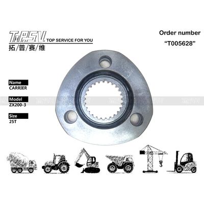 2050691 Noir ZX200-3 Excavateur Voyage 1 étape Porteur Appareil dépend du type d'emballage pour une manipulation et une maintenance faciles
