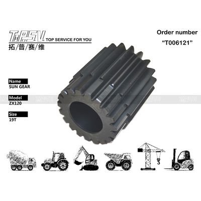 3085569 Engrenage solaire de translation pour excavatrice ZX120 haute durabilité, 2 étages, conçu pour les charges lourdes et les fortes sollicitations