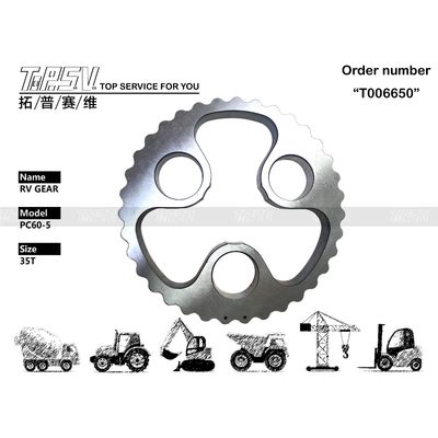 PC60-5 Pièces détachées de matériel électronique pour véhicules de voyage pour excavateurs Pièces électroniques en acier et traitement thermique pour des performances durables