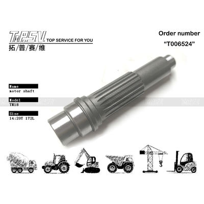 Good price Emballage en sac scellé pratique pour faciliter le transport de l'arbre du moteur de translation de pelle hydraulique TM18 en ligne