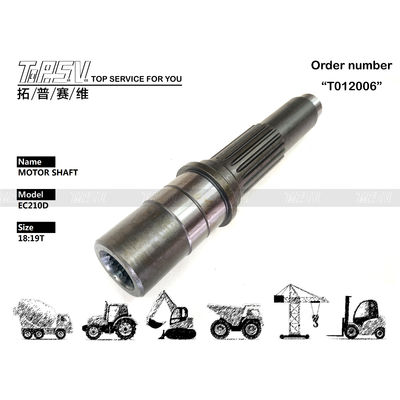 Good price Pièces de pompe d'arbre de moteur de translation d'excavatrice EC210D fabriquées avec entraînement de moteur hydraulique en ligne