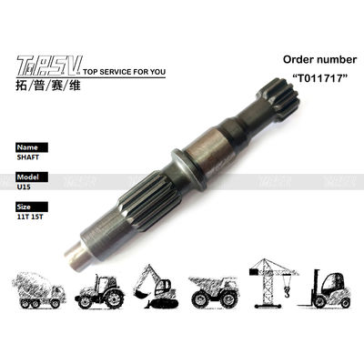 Good price U15 Excavator Transmission Travel Motor Shaft Steel Excavator Travel Motor Parts for Heavy-Duty Applications en ligne