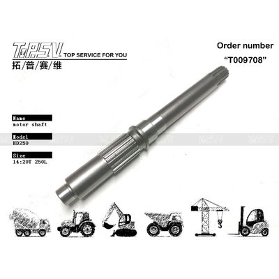 Good price Black Color Option for High Durability Other HD250 Excavator Travel Motor Shaft Reducer Parts en ligne
