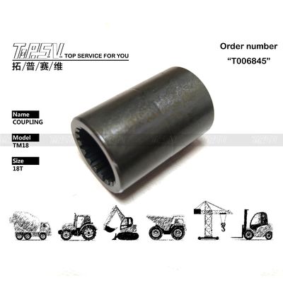 Good price XKAY-01767 High Resistance Other TM18 Excavator Travel Reducer Motor Coupling for Black Color and Wear And Tear Resistance in Excavator Machinery en ligne