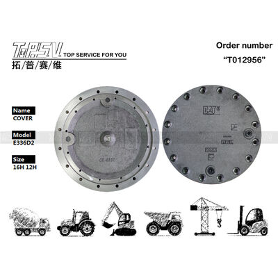Good price Couvercle de transmission finale pour excavatrice E336D2 à entraînement par moteur hydraulique, optimisé pour une haute précision et une grande durabilité dans les engins de terrassement en ligne