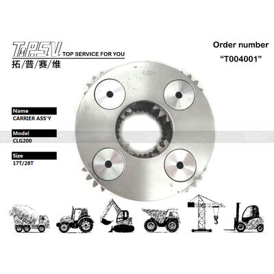 Good price Pièces de rechange pour excavatrice à entraînement oscillant CLG200, ensemble porteur à 2 étages pour l'oscillation en ligne