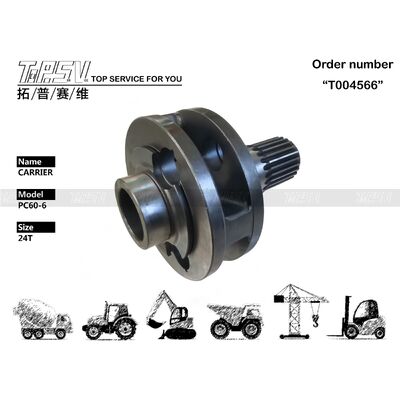 201-26-61211 transporteur d'oscillation d'excavatrice PC60-6 pour des pièces de rechange d'excavatrice d'entraînement d'oscillation