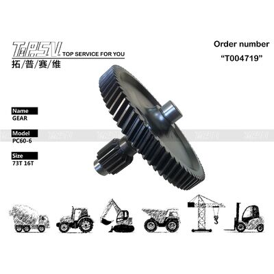 Good price 201-26-61320 Vitesse d'oscillation d'excavatrice PC60-6 pour des pièces de rechange d'excavatrice d'entraînement d'oscillation en ligne