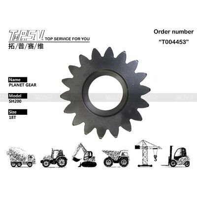KRC0150 Niveau de bruit bas Ronde SH200A1 Swing de l'excavatrice 2 étapes engrenage planétaire pour le remplacement après-vente