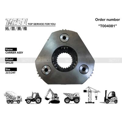 SH120 Pièces détachées pour excavateur swing 2 stage carrier ASSY
