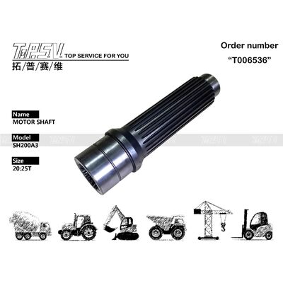 Good price Acier robuste SK250-6 Excavateur Moteur hydraulique Arbre / Excavateur Huile hydraulique LQ15V00007S042 en ligne