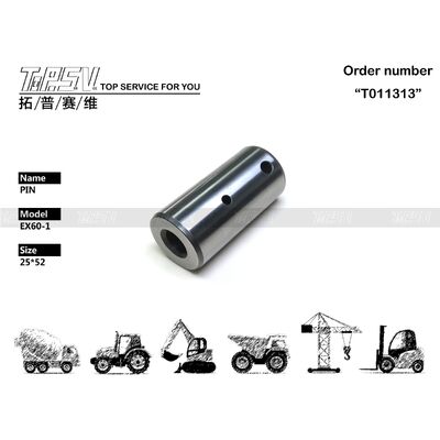 4194018 Facile à installer - Axe de pignon d'orientation 1 étage pour pelle EX60-1, pour entraînement de moteur hydraulique, compatible avec les marques et modèles de pelles