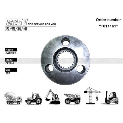 2024086 EX60-1 Balance d'excavateur 1 étape Porteur planétaire Compatible avec les marques d'excavateurs Modèles Partie de remplacement Pour une fonctionnalité optimale de l'excavateur